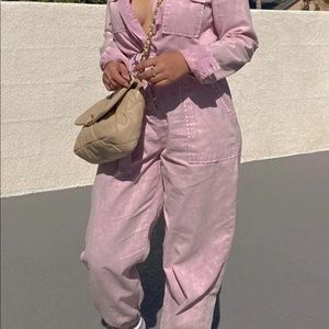 Pink jumpsuit
